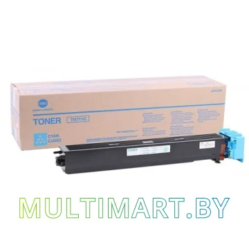 Тонер Konica Minolta TN-711C A3VU450 Cyan